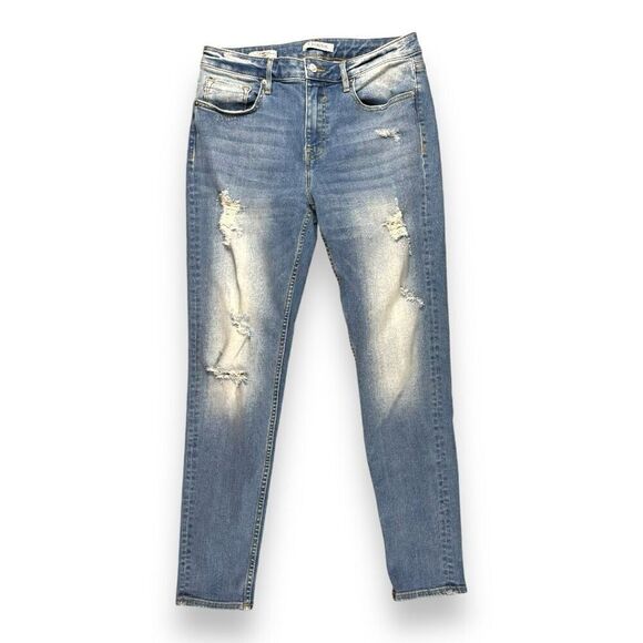 ❌❌NOT FOR SALE Vigoss Tomboy Thompson Distressed Denim Jeans Sz 29 - Picture 2 of 12